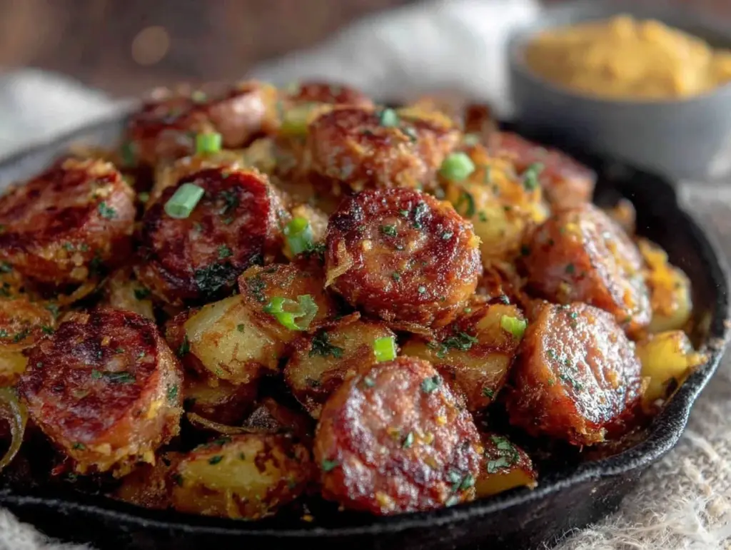Crispy Irish Sausage Potato Skillet - featured image