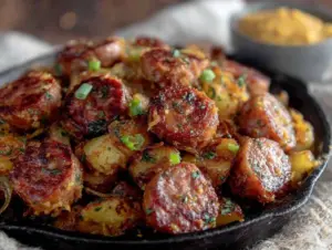 Crispy Irish Sausage Potato Skillet - featured image
