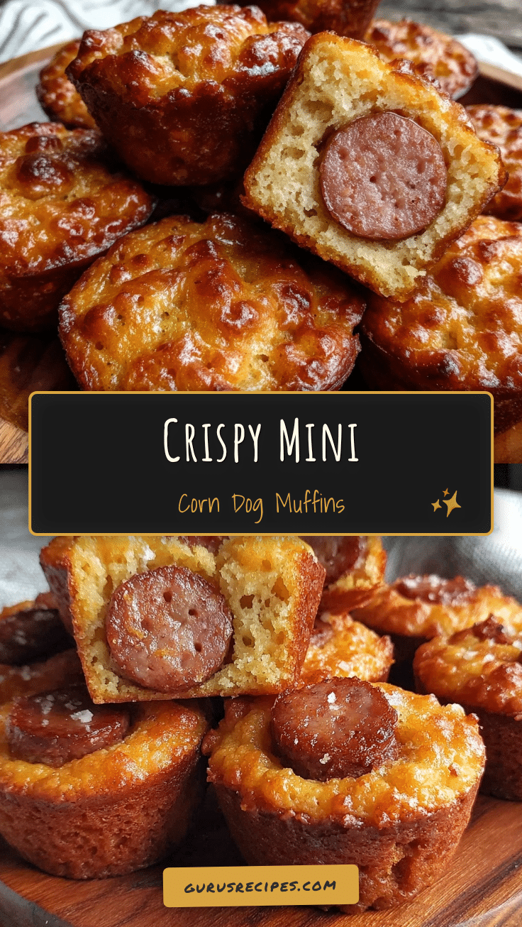 crispy mini corn dog muffins recipe