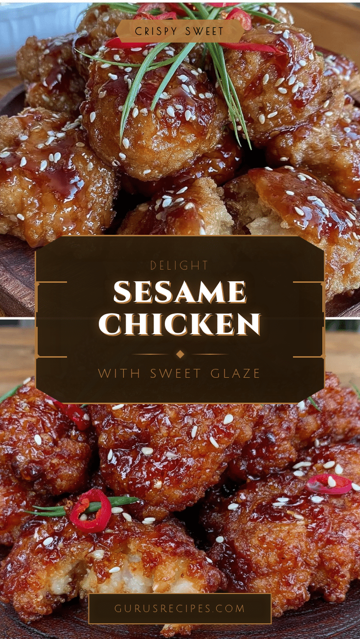 crispy sweet sesame chicken recipe recipe