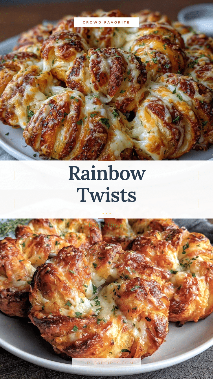 Dr. Seuss Cheesy Bread Twists recipe