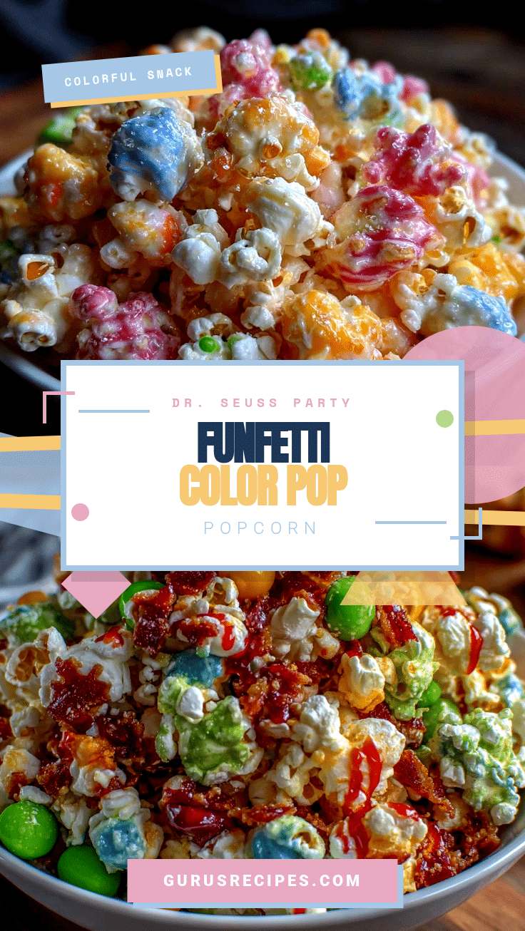 Dr. Seuss Color Pop Popcorn recipe