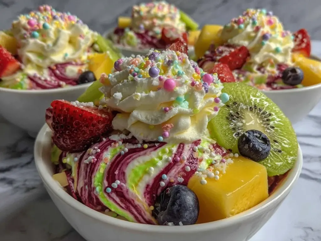 Dr. Seuss Rainbow Yogurt Bowls - featured image