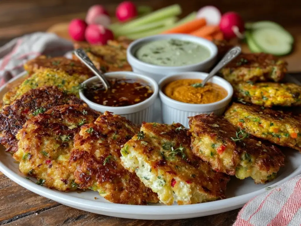 Dr. Seuss Veggie Fritters - featured image