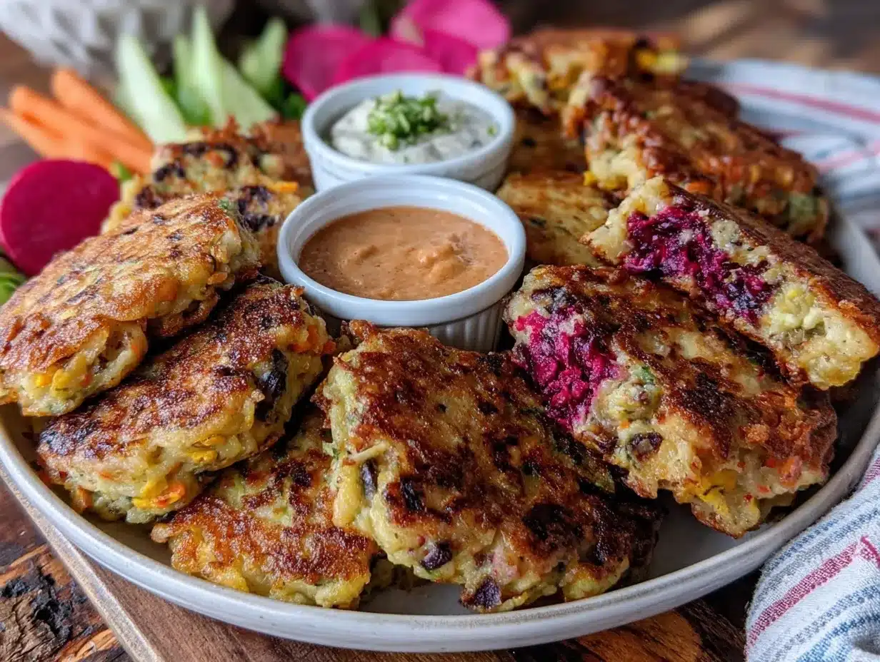 Dr. Seuss Veggie Fritters preparation steps