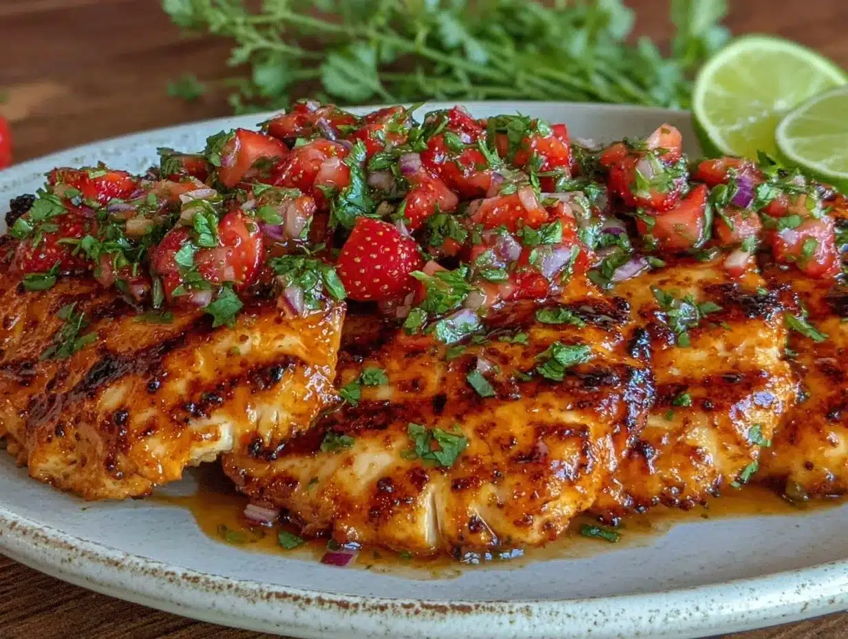 fresh grilled chicken preparation steps