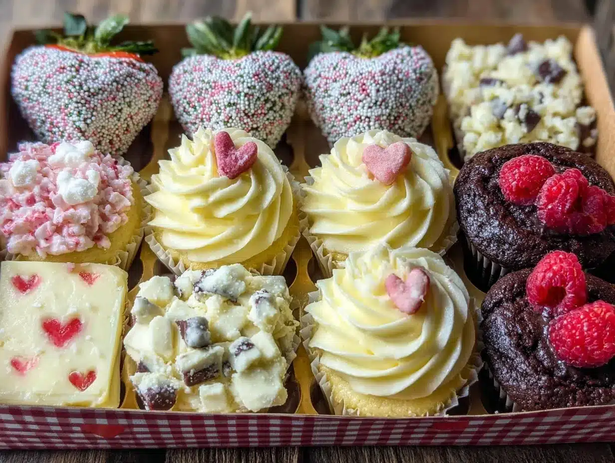 Galentine’s Grazing Dessert Tackle Box preparation steps