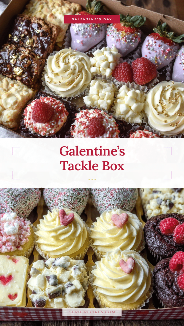 Galentine’s Grazing Dessert Tackle Box recipe