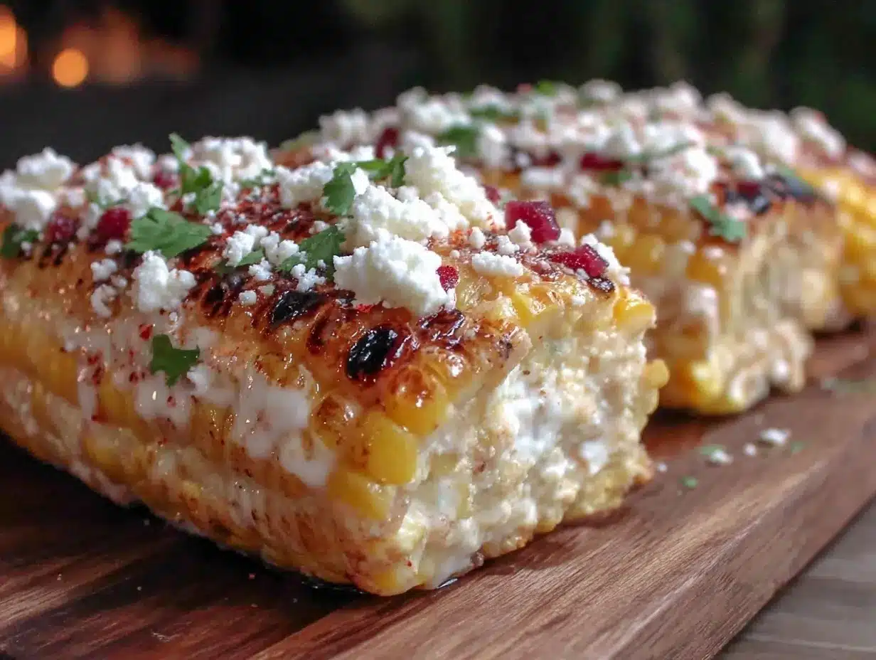 grilled elote Mexican street corn preparation steps