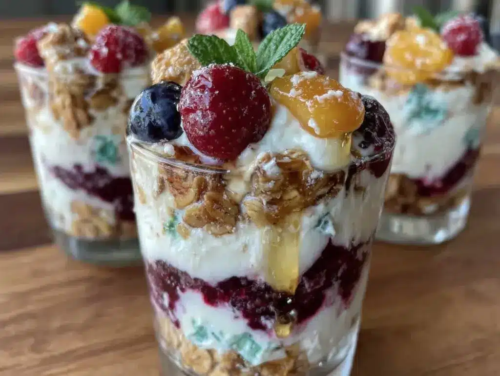 Healthy Protein Yogurt Parfait Cups - featured image