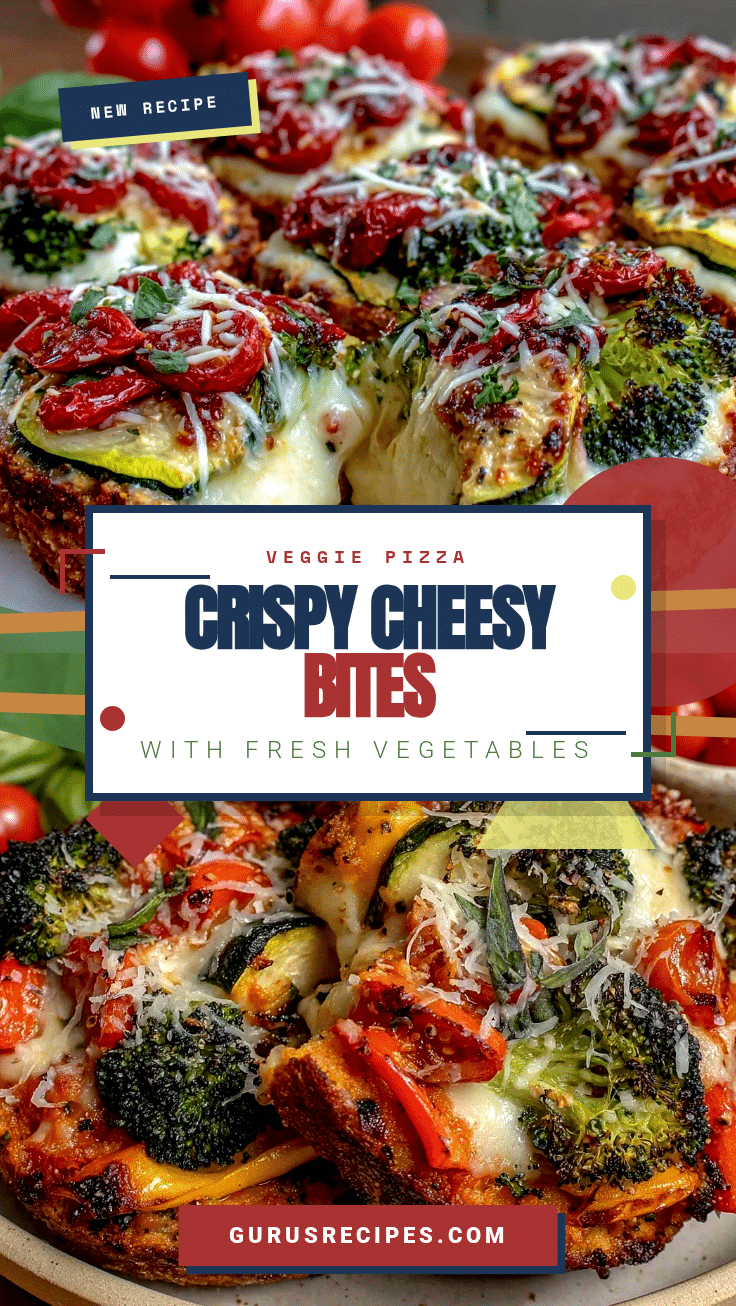 Healthy Veggie Pizza Bites recipe