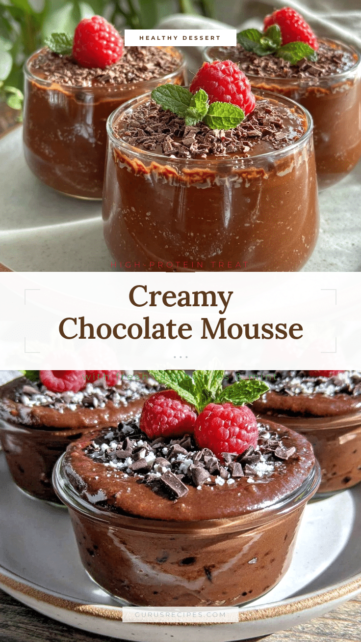 high-protein chocolate mousse recipe