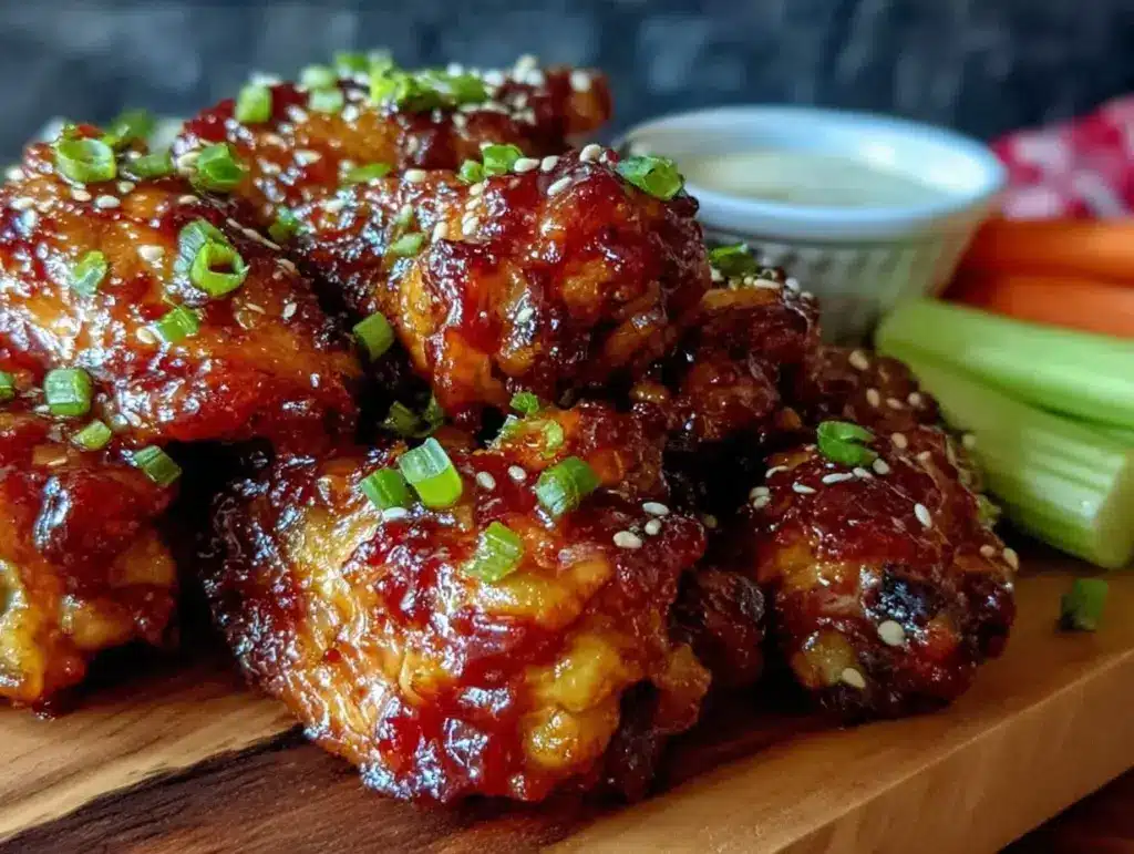 Honey BBQ Wing Board - featured image