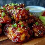 Honey BBQ Wing Board - featured image