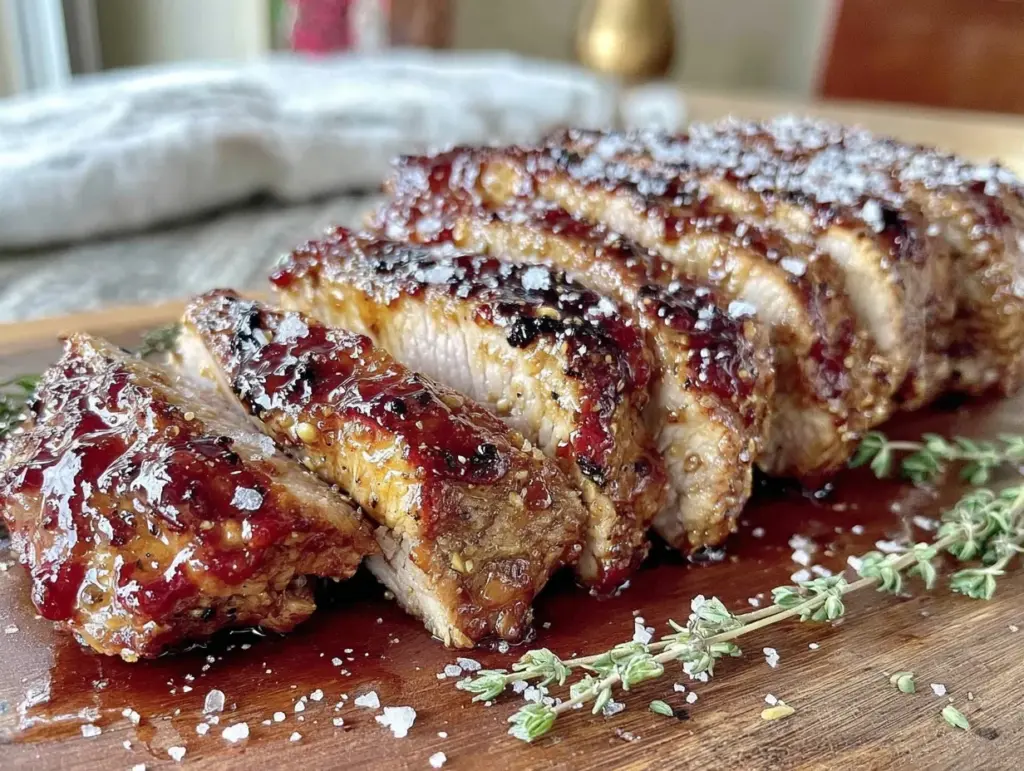 honey mustard pork tenderloin - featured image