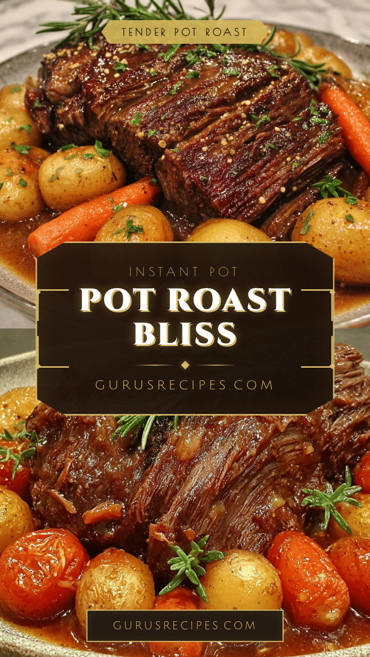 instant pot pot roast recipe