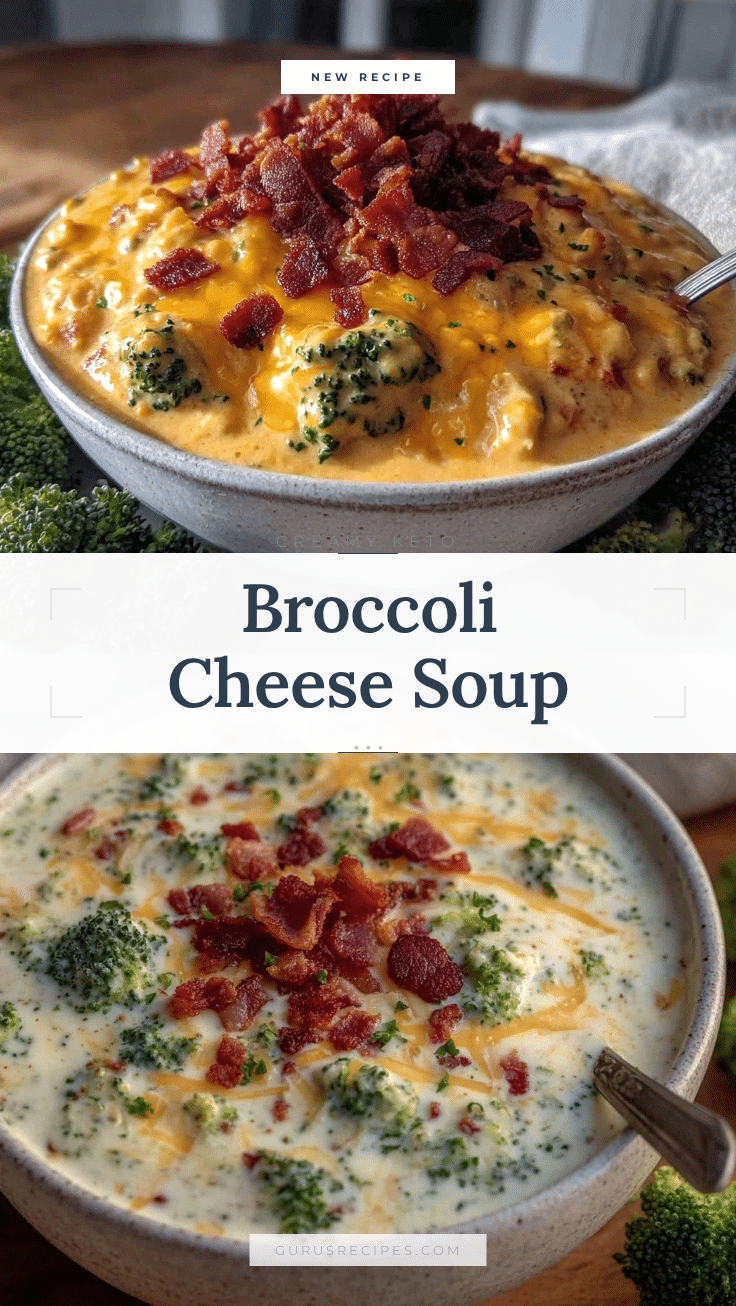 keto broccoli cheese soup recipe