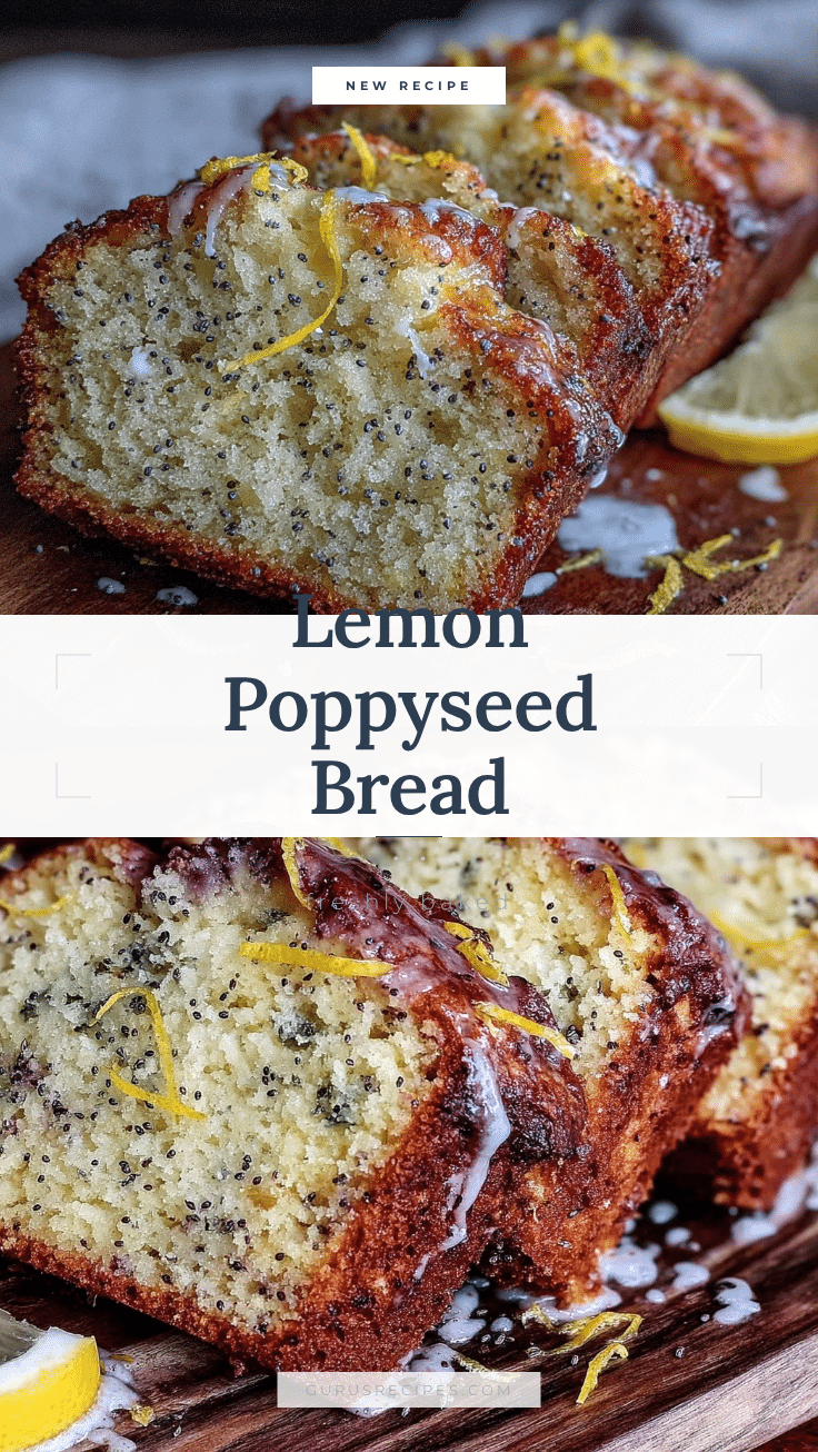lemon poppyseed bread recipe