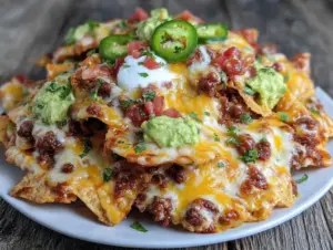 loaded nachos supreme recipe - featured image