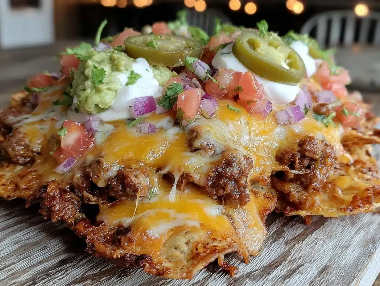 loaded nachos supreme recipe preparation steps