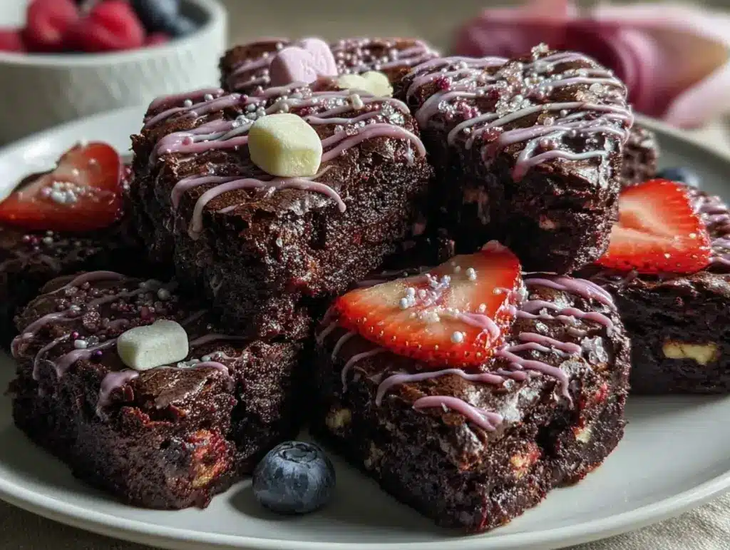 Mini Heart Brownie Board - featured image