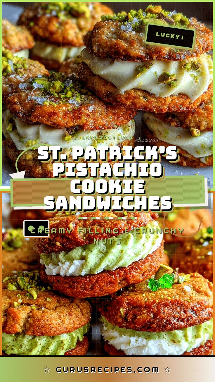 pistachio cookie sandwiches recipe