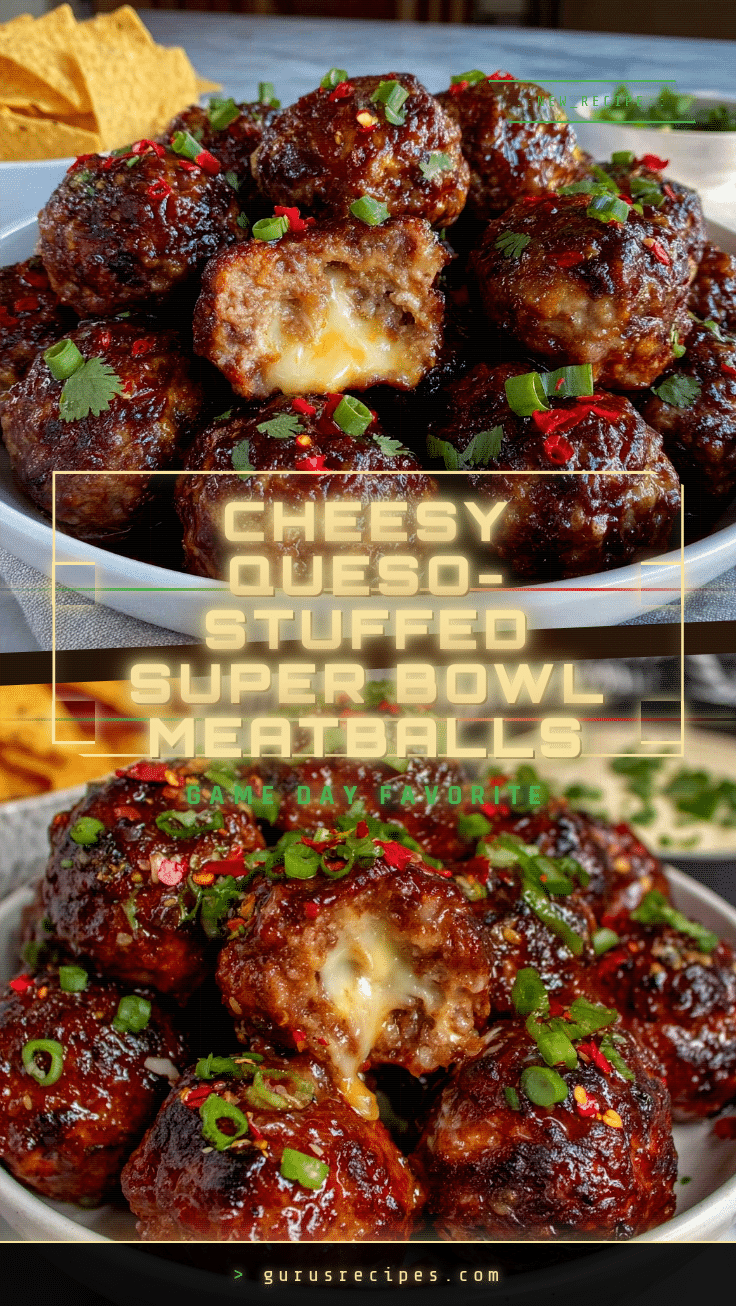 queso-stuffed meatballs recipe
