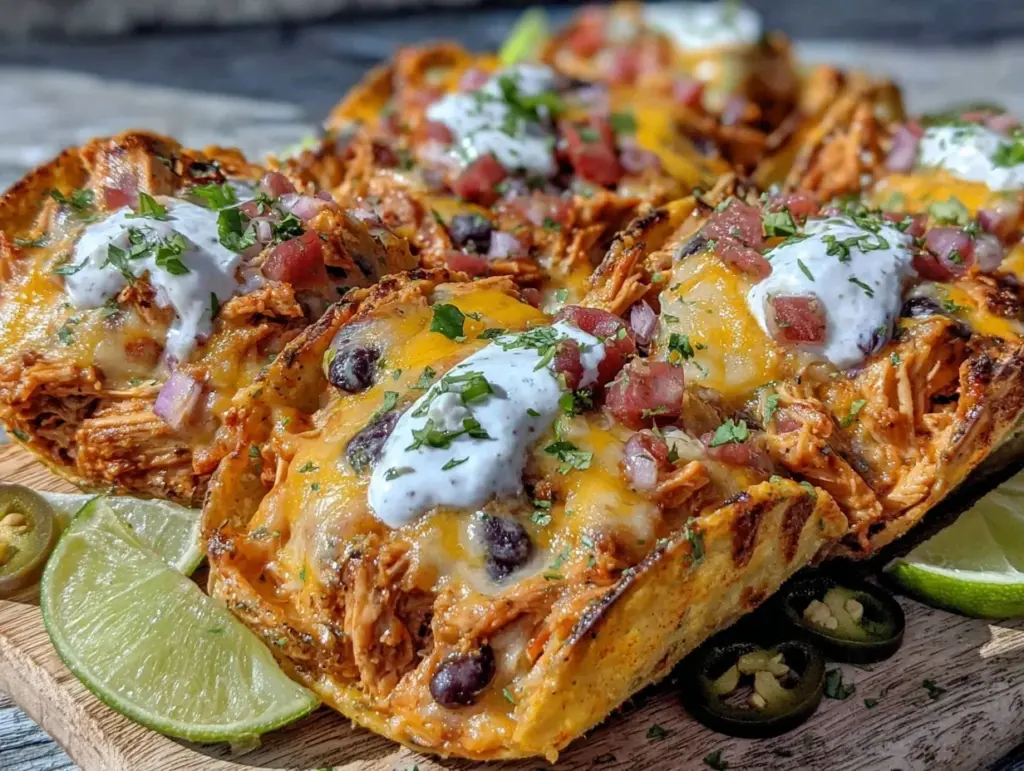 ranch chicken nacho boats - featured image