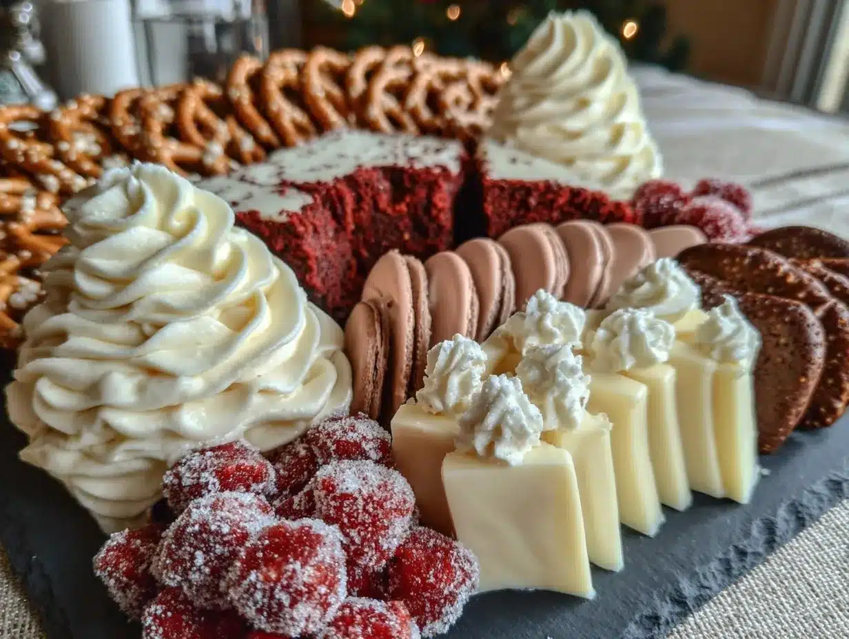 red velvet cheese board preparation steps