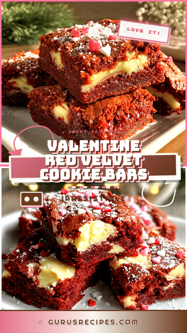 red velvet cookie bars recipe