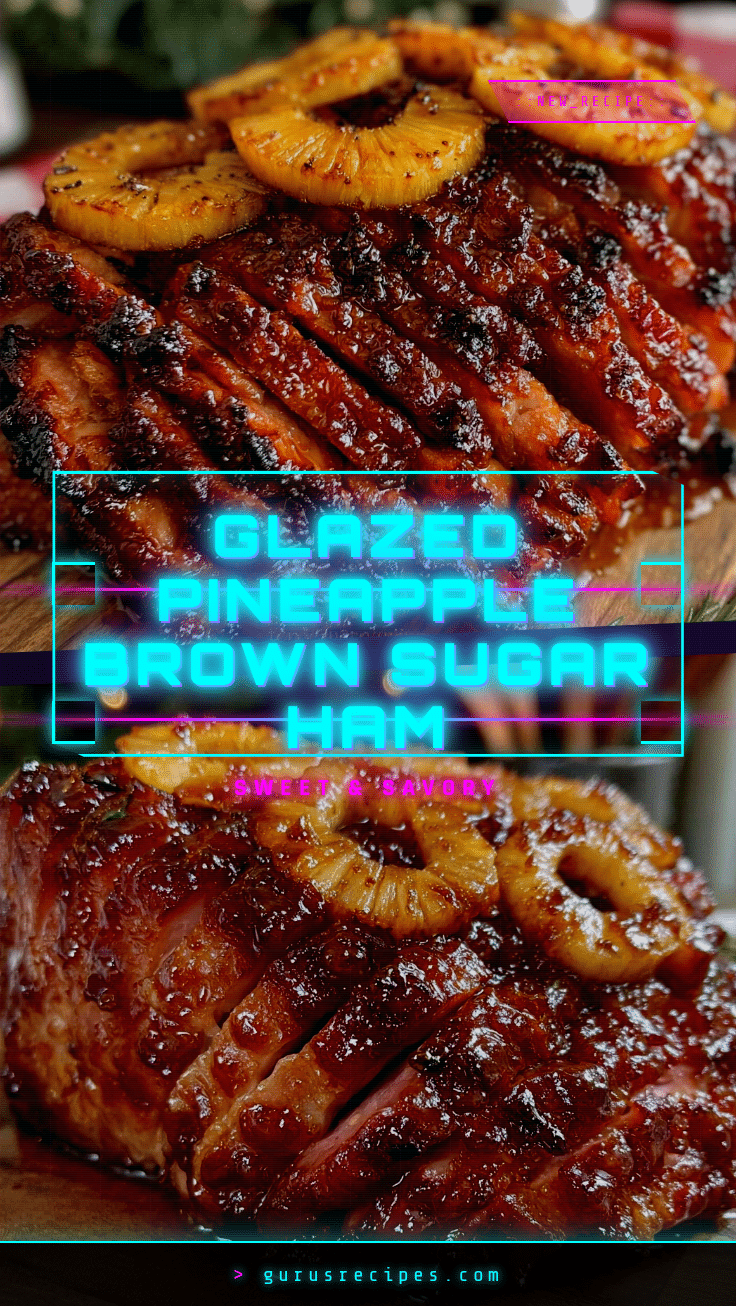 savory pineapple brown sugar ham recipe