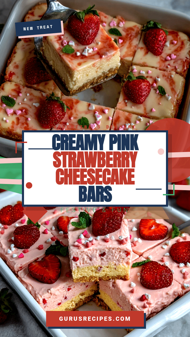 strawberry cheesecake bars recipe