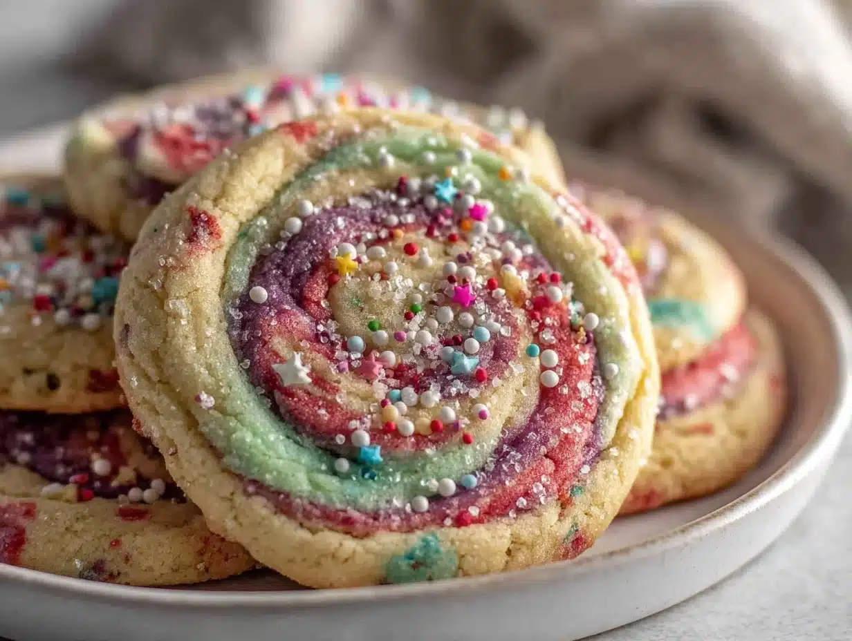 Whoville Swirl Sugar Cookies - featured image
