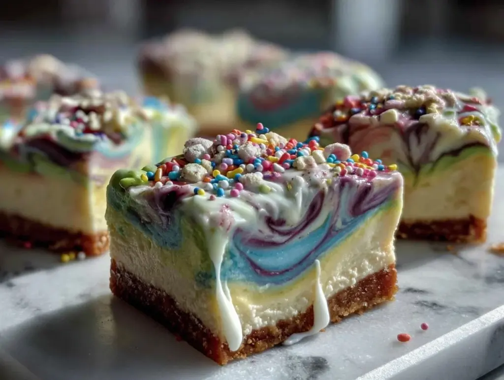 yogurt swirl bars - featured image