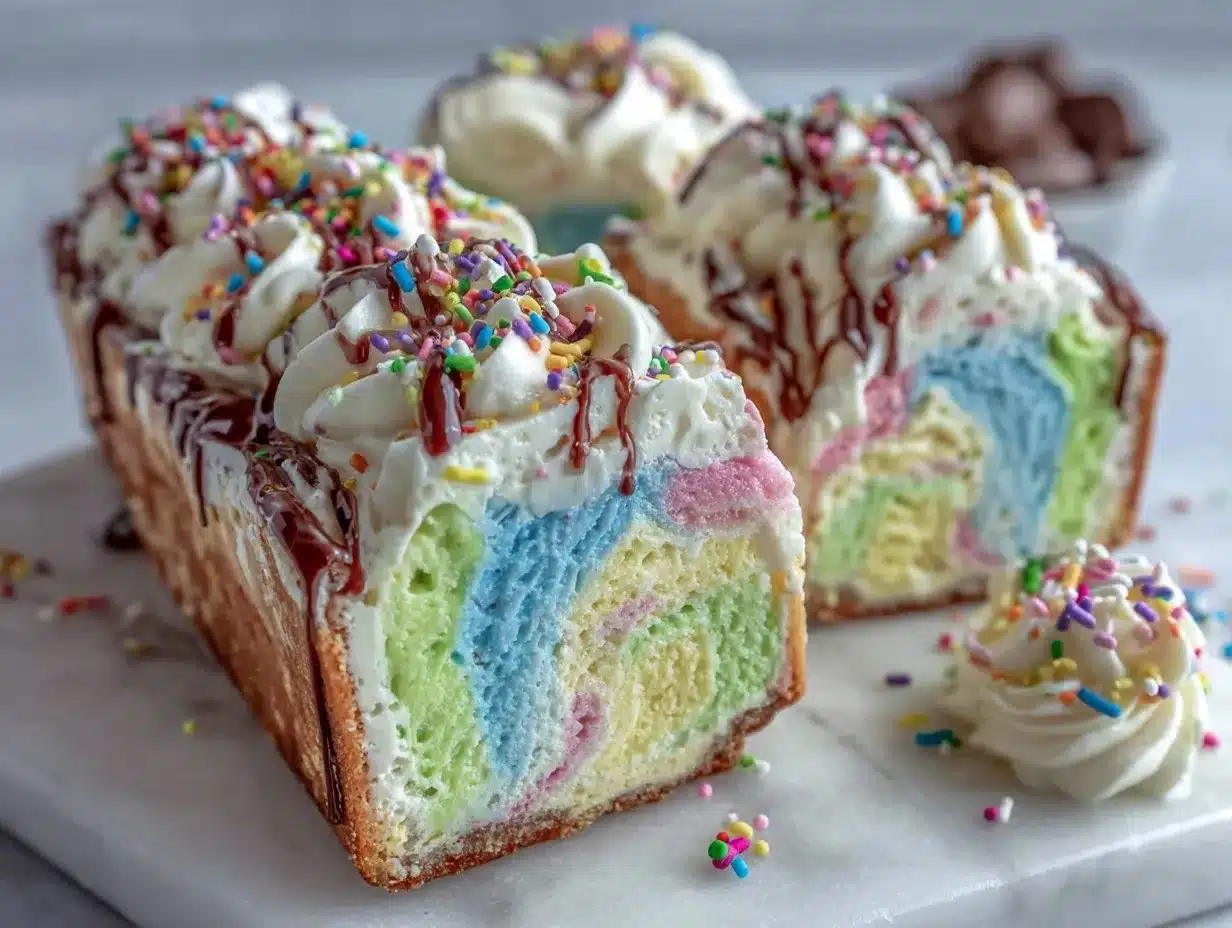 yogurt swirl bars preparation steps