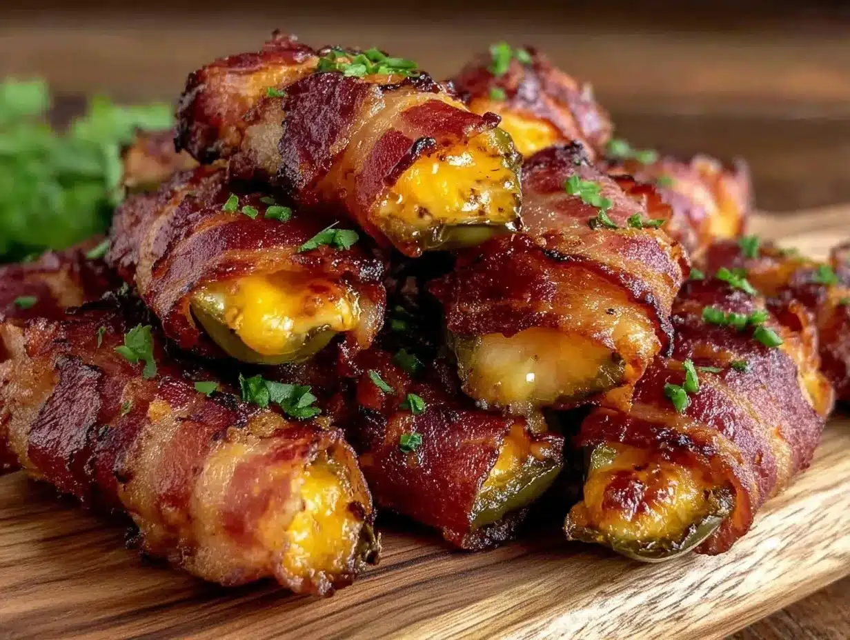bacon-wrapped jalapeño poppers preparation steps