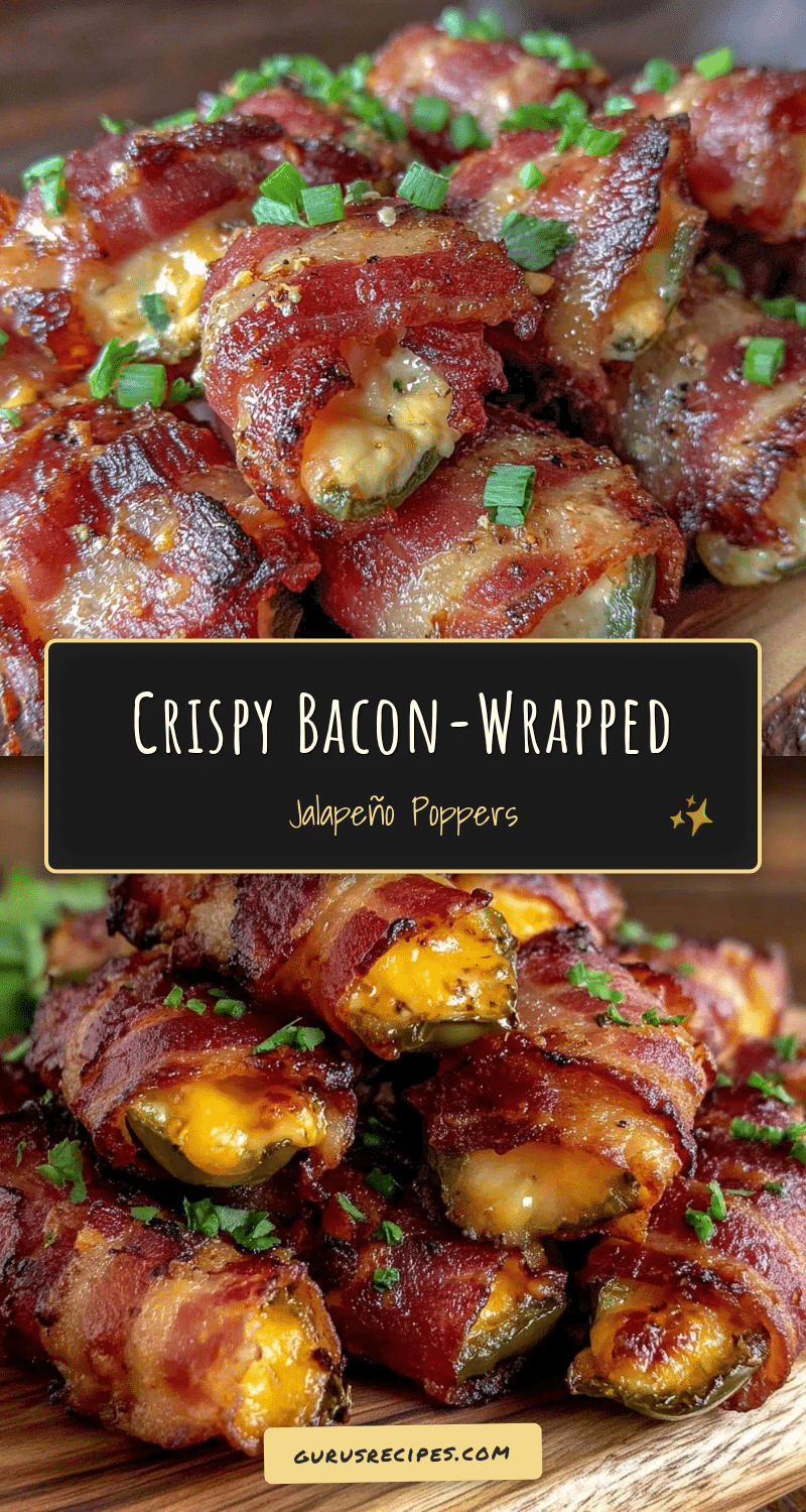 bacon-wrapped jalapeño poppers recipe