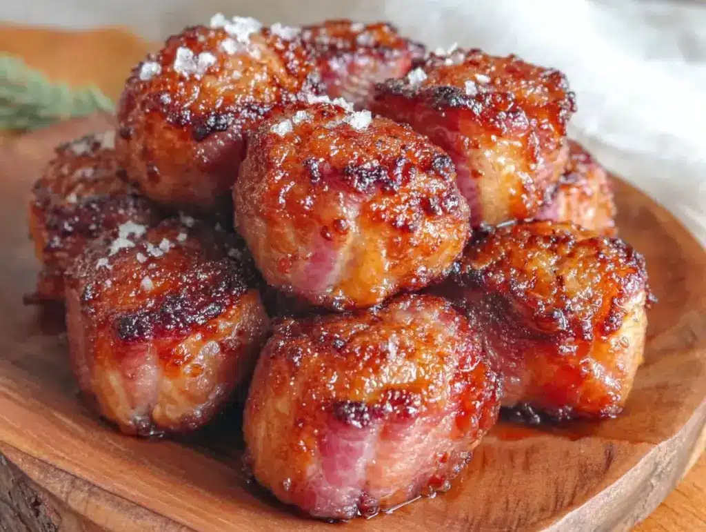 bacon-wrapped water chestnuts - featured image