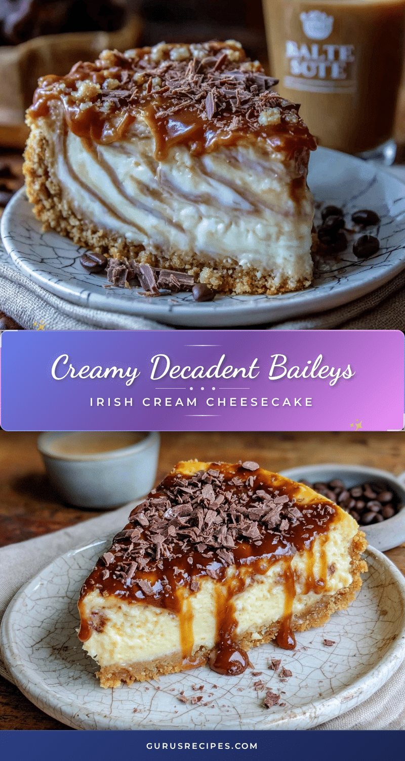 Baileys Irish Cream Cheesecake recipe