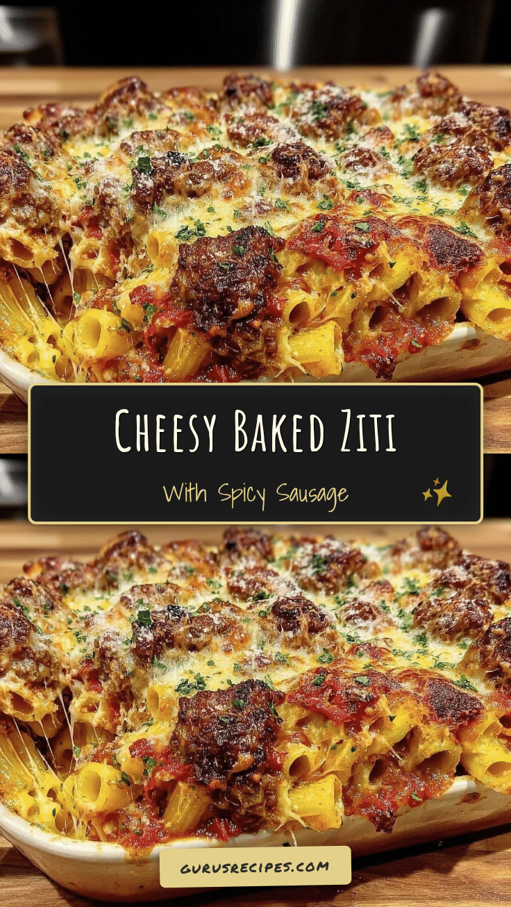 baked ziti with italian sausage recipe