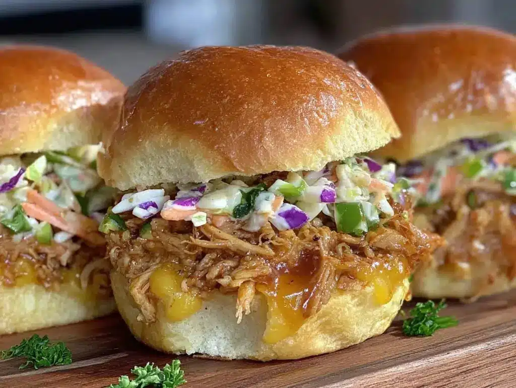 BBQ pulled pork sliders - featured image