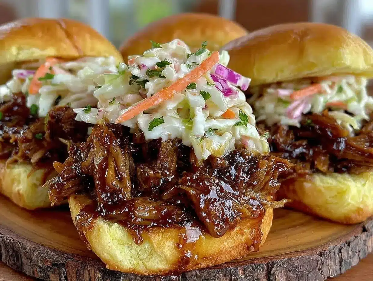 bbq pulled pork sliders preparation steps
