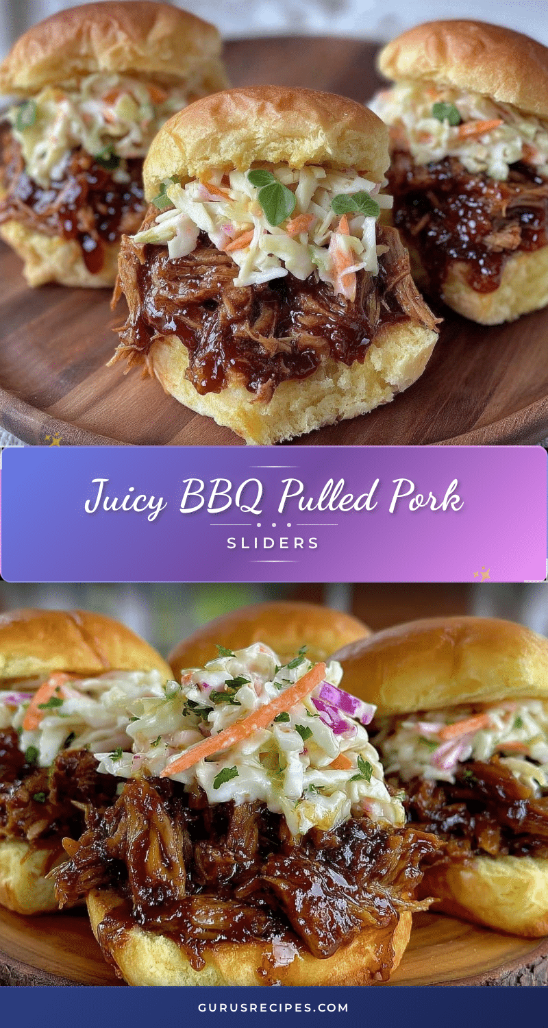 bbq pulled pork sliders recipe