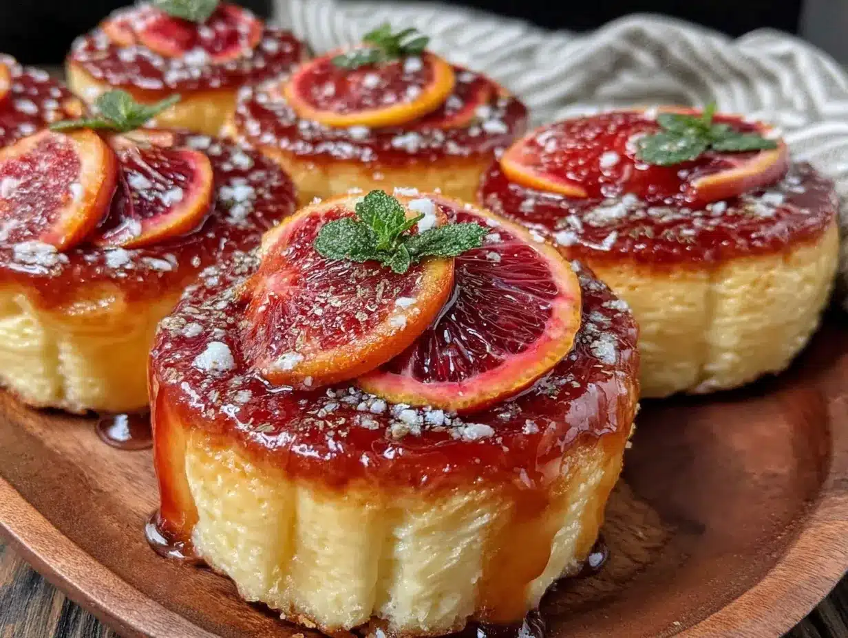 blood orange cardamom pots de crème preparation steps