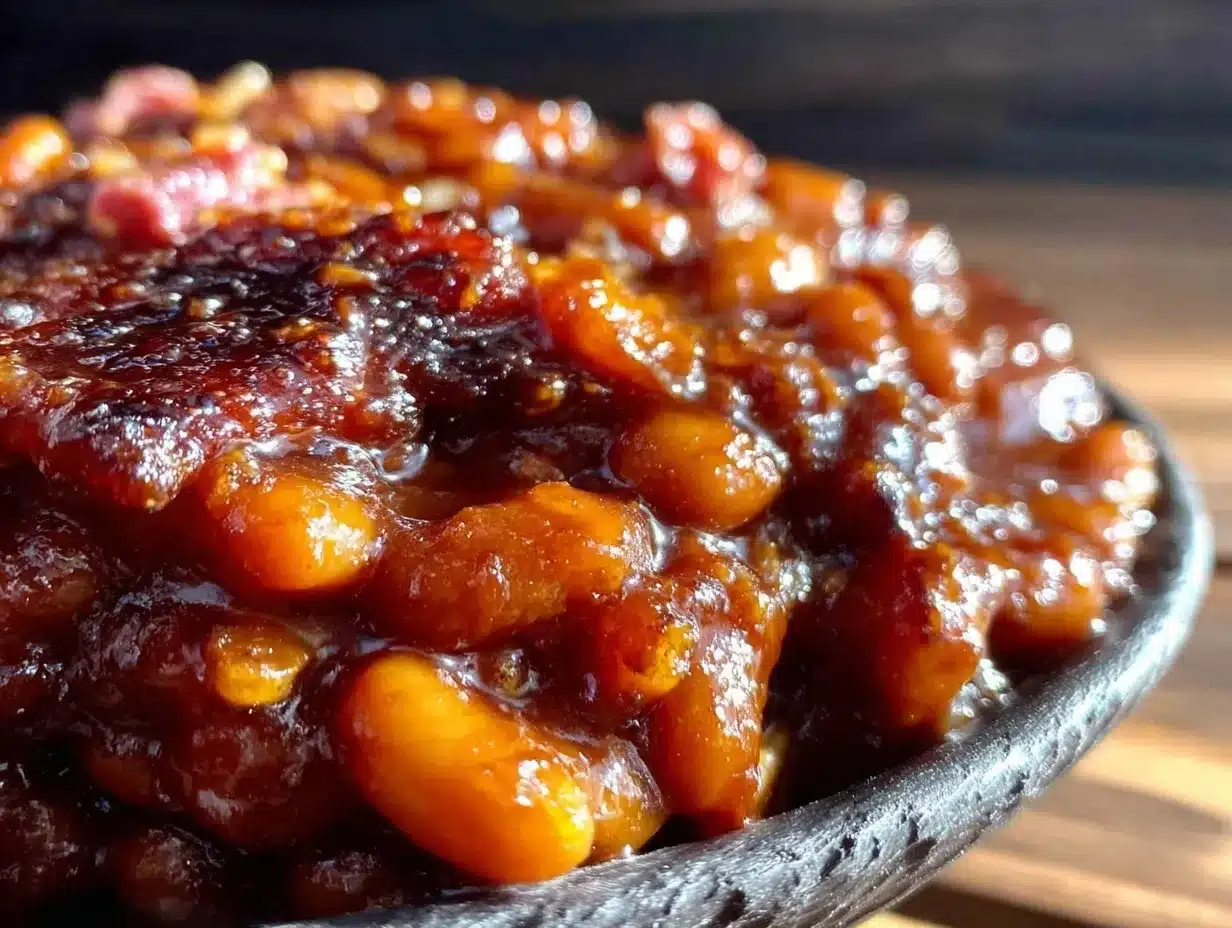 brown sugar bourbon baked beans preparation steps