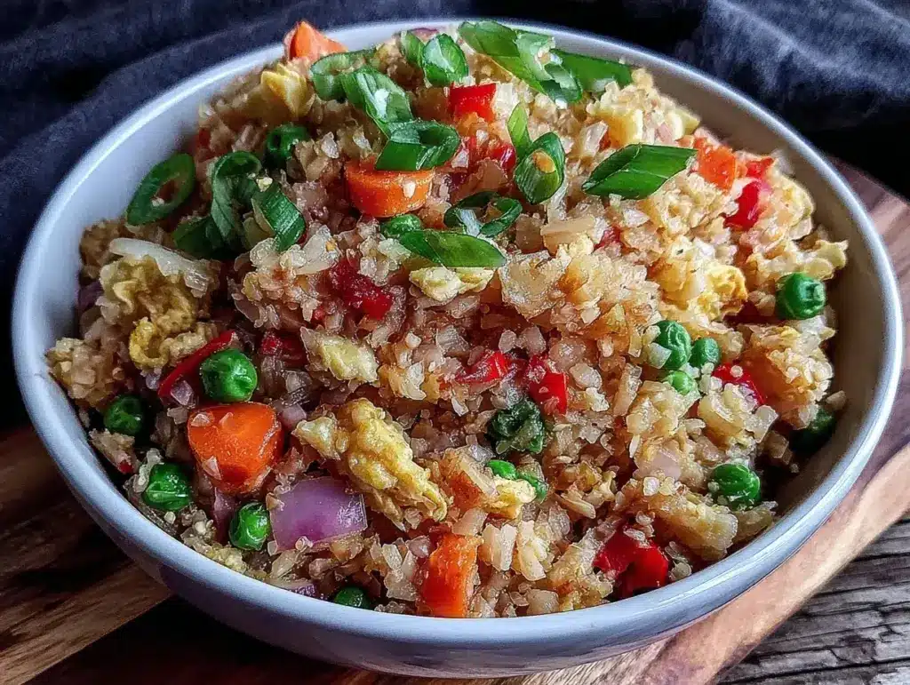 cauliflower fried rice - featured image