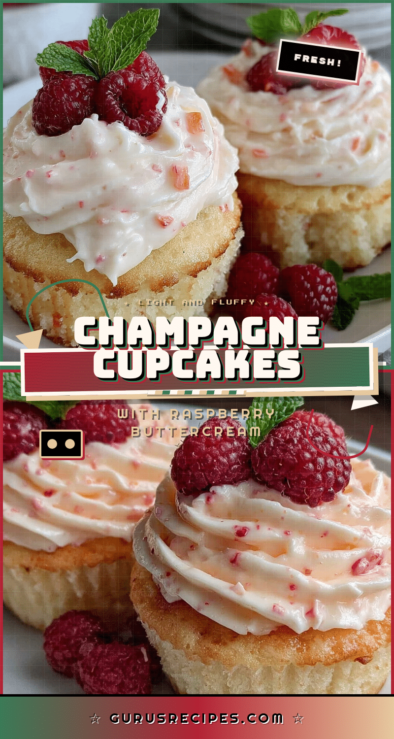 champagne cupcakes recipe