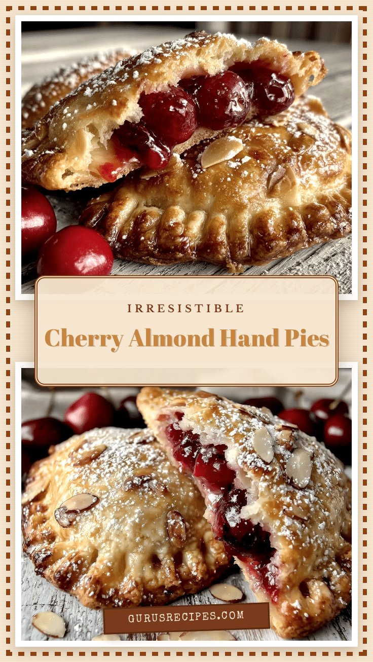 cherry almond hand pies recipe