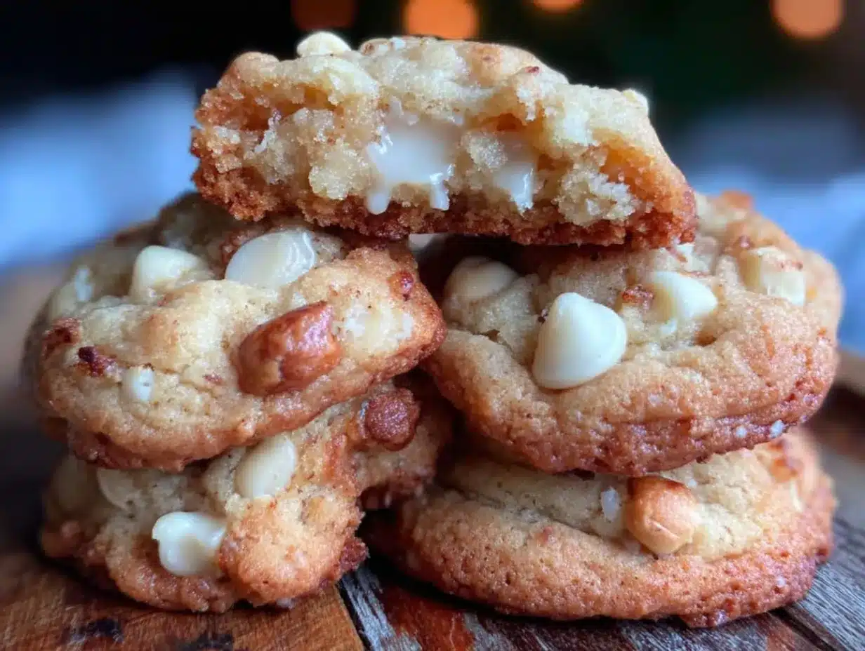 chewy white chocolate macadamia nut cookies preparation steps