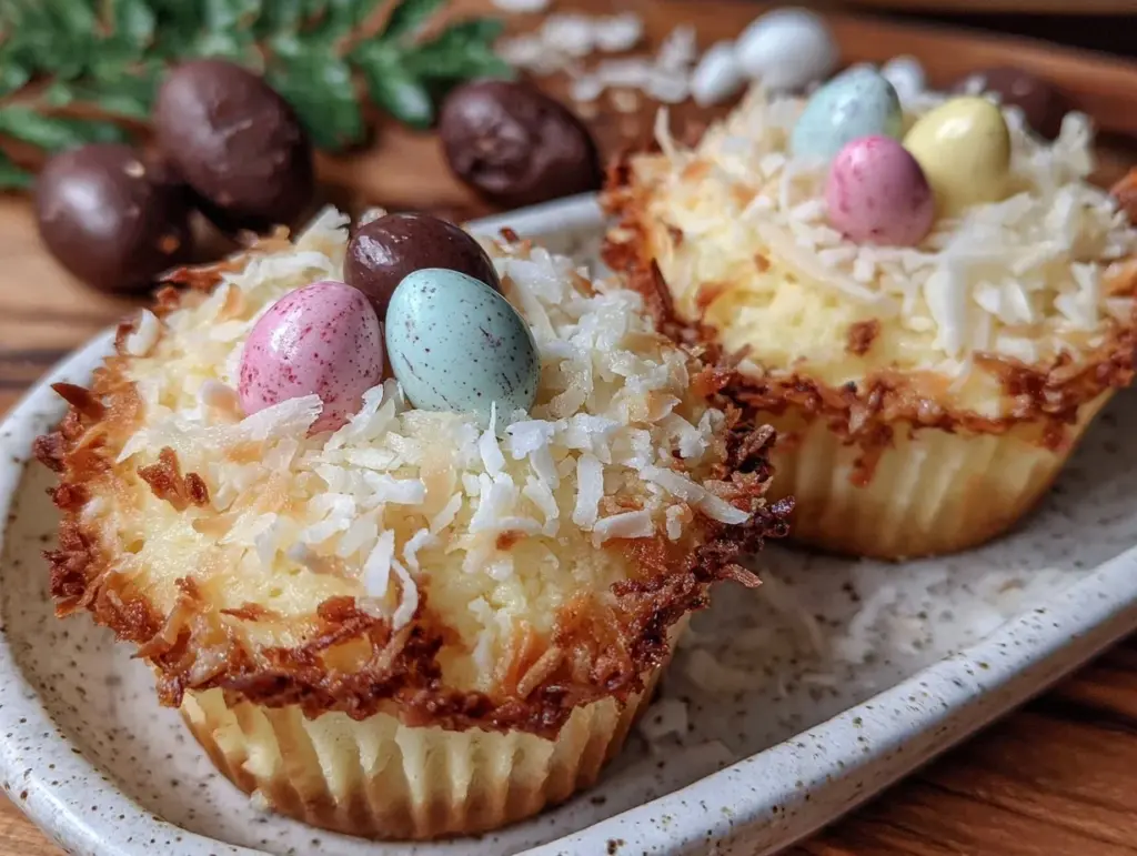 Coconut Nest Cupcakes - featured image